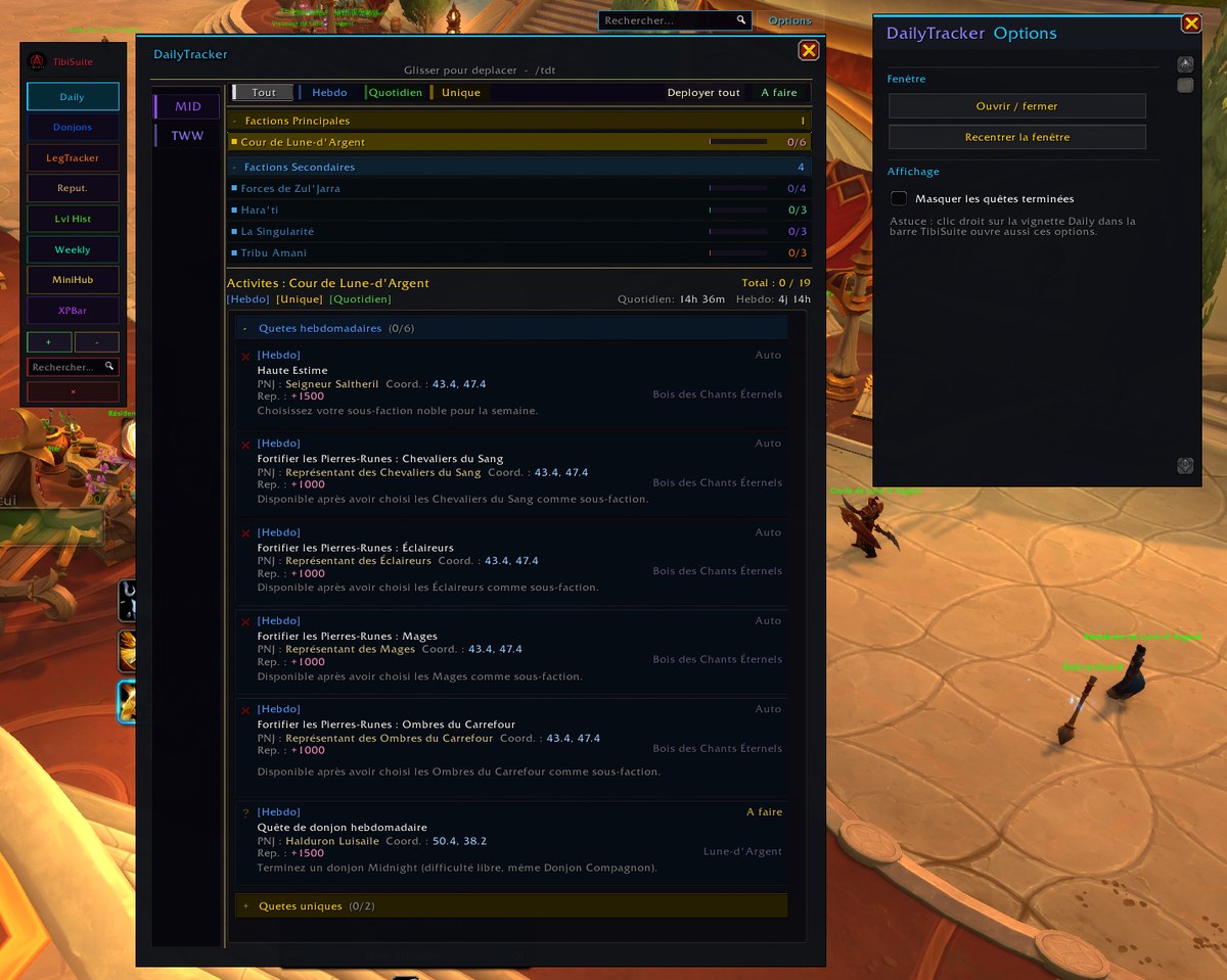 Screenshot DailyTracker